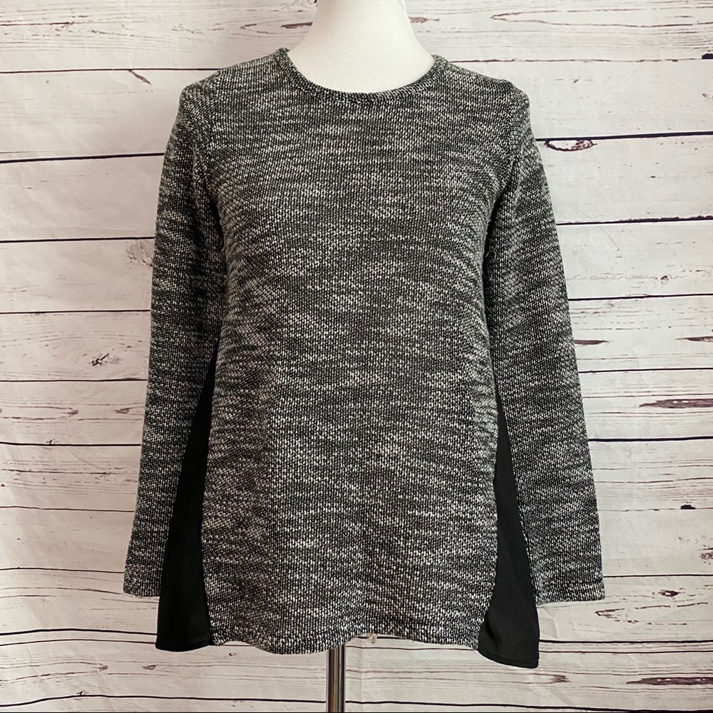Lucky Brand Gray Knit Sweater Small